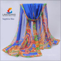 New Women's Fashion Long Soft Wrap Lady Shawl Silk Chiffon Scarf